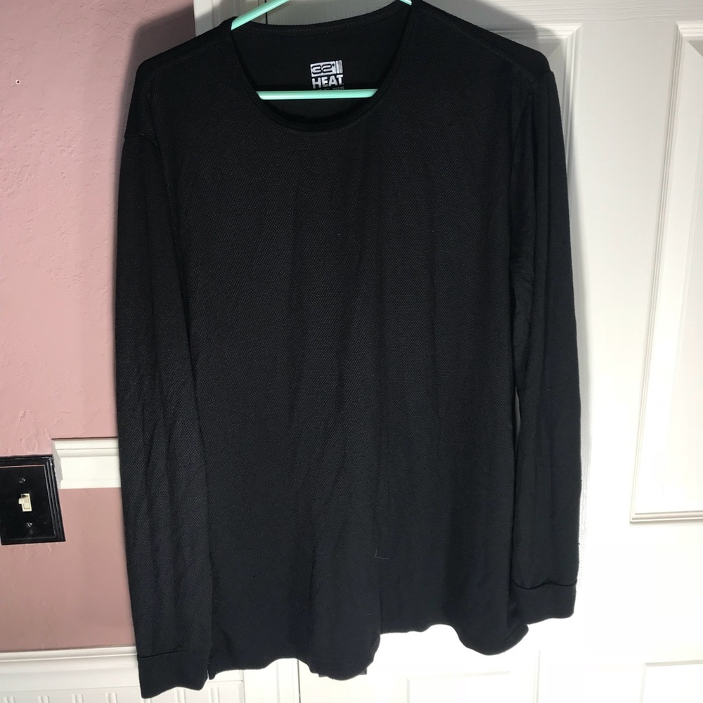 Thermal black long sleeve